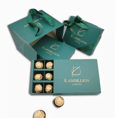 OEM Packaging Sweet Box Ivory Board Pantone Chocolate Paper Gift Box